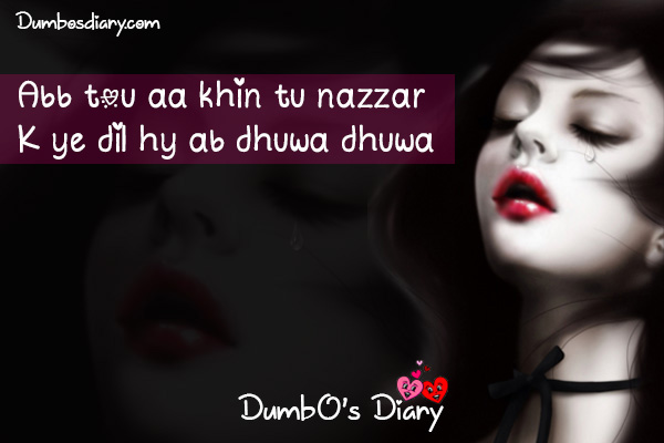 Urdu or Hindi Broken Heart Poetry