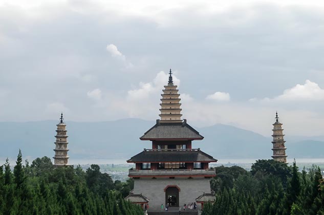 Three Pagodas Of Chongsheng Temple