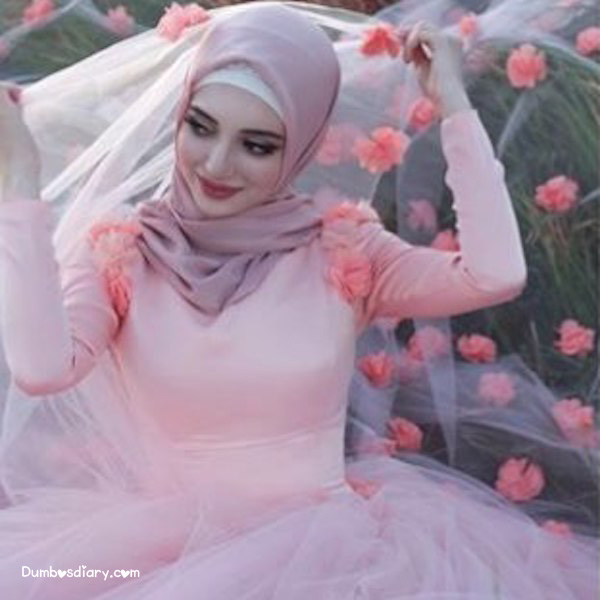beautiful girl arab style dp