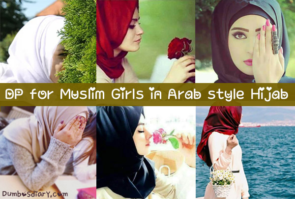 Dp for Muslim Girls in Arab Style Hijab