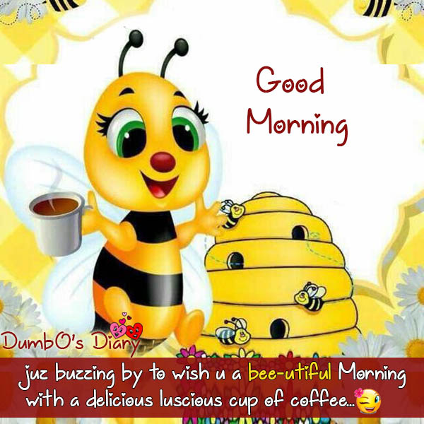 Honey bee good morning