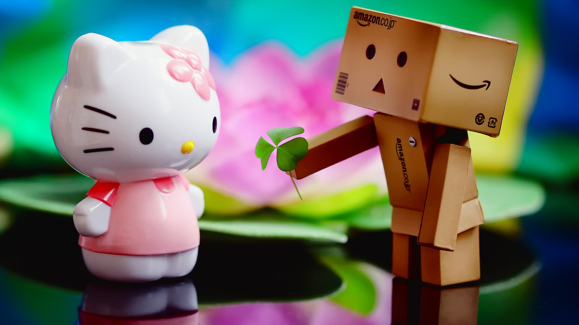 Love Kitty Robot wallpaper