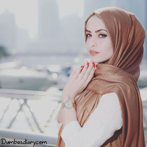 Muslim beautiful girls hijab dp for Whatsapp or Facebook