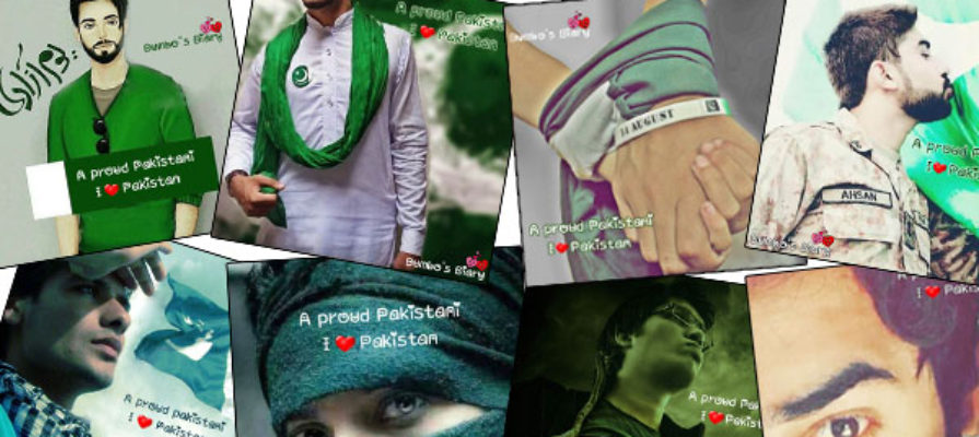 Pakistan Independence day WhatsApp n FaceBook DPs for Boys
