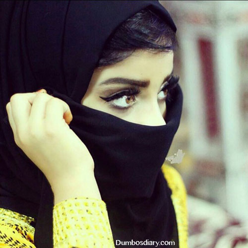 beautiful girl arab style dp