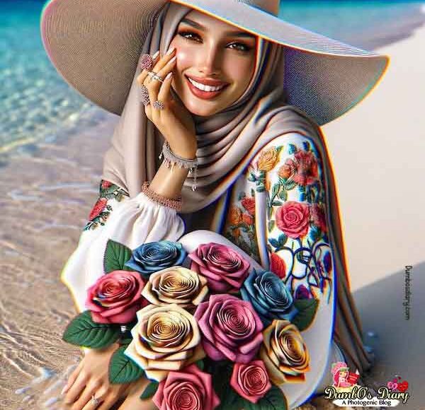 beautiful-hijabi-girl-with-roses