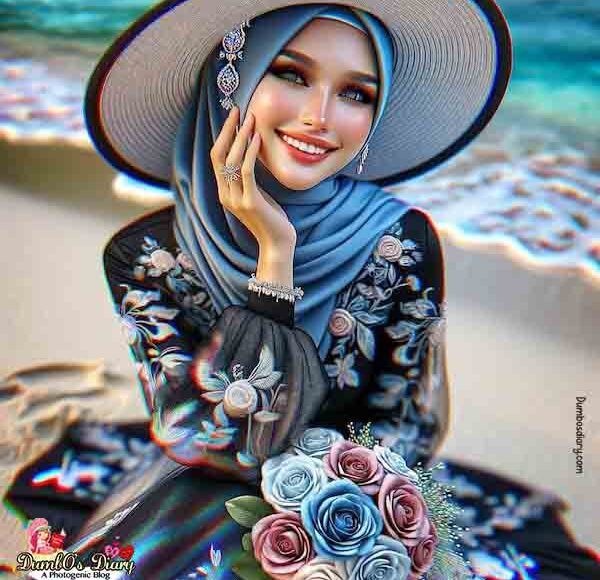hijabi-girl-on-beach