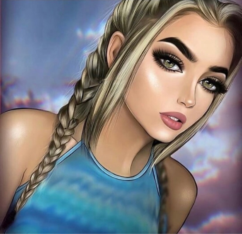 PicsArt or Drawing Pictures of Sad or Alone Girls