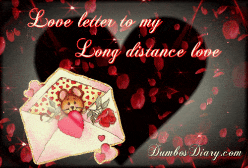 A heartfelt love letter to my long distance love